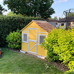yellow playhouses are nice