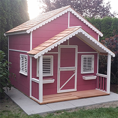 large luxury playhouse for kids